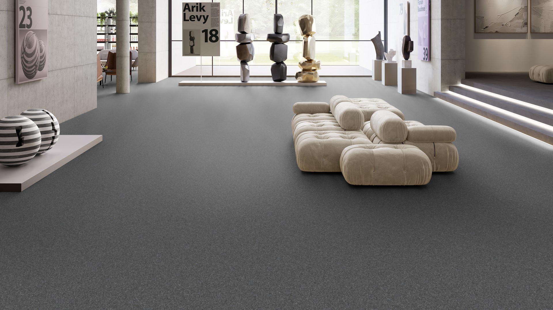 Ковровая плитка Medusa Tile 98 (500*500*5 мм) — купить в Южно-Сахалинске