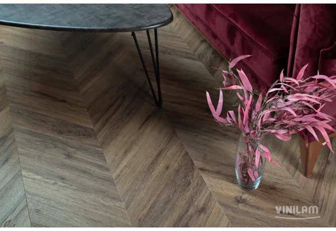 SPC ламинат Шеврон Лувр (1293*305*8,5 мм) — купить в Южно-Сахалинске