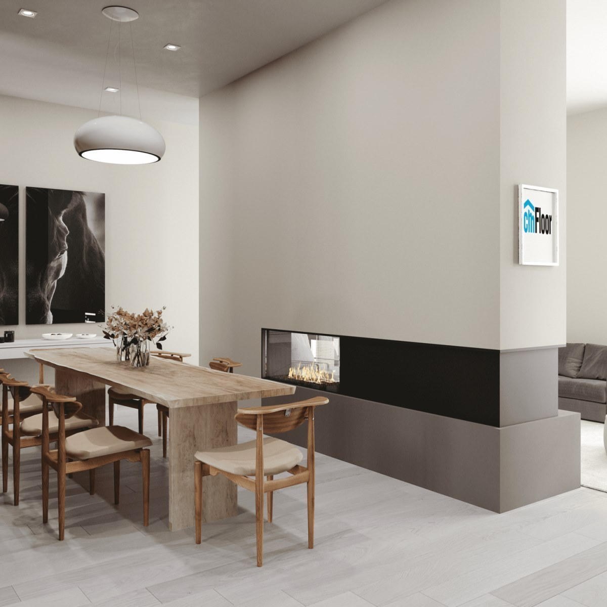 Виниловое напольное покрытие ScandiWood 02 Дуб Белый (180*1220*5 мм) — купить в Южно-Сахалинске