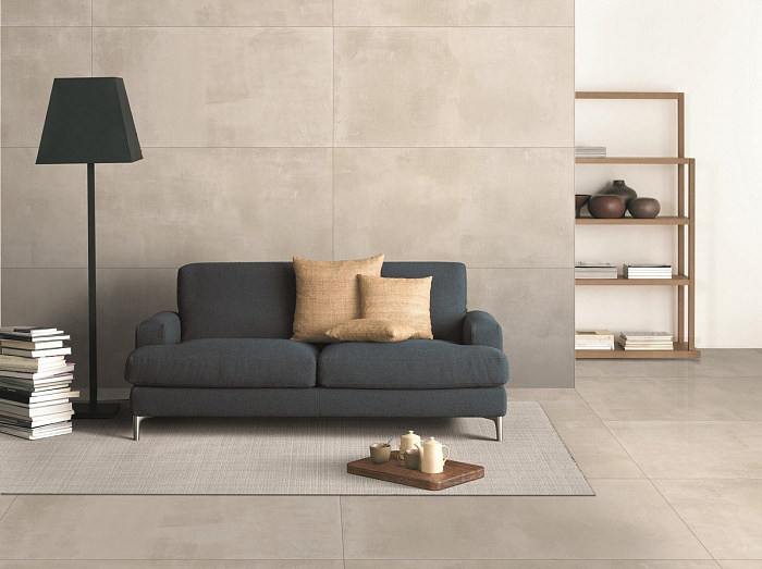 Керамогранит "Ennface" Cementare (1200*600 мм) Бежевый — купить в Южно-Сахалинске