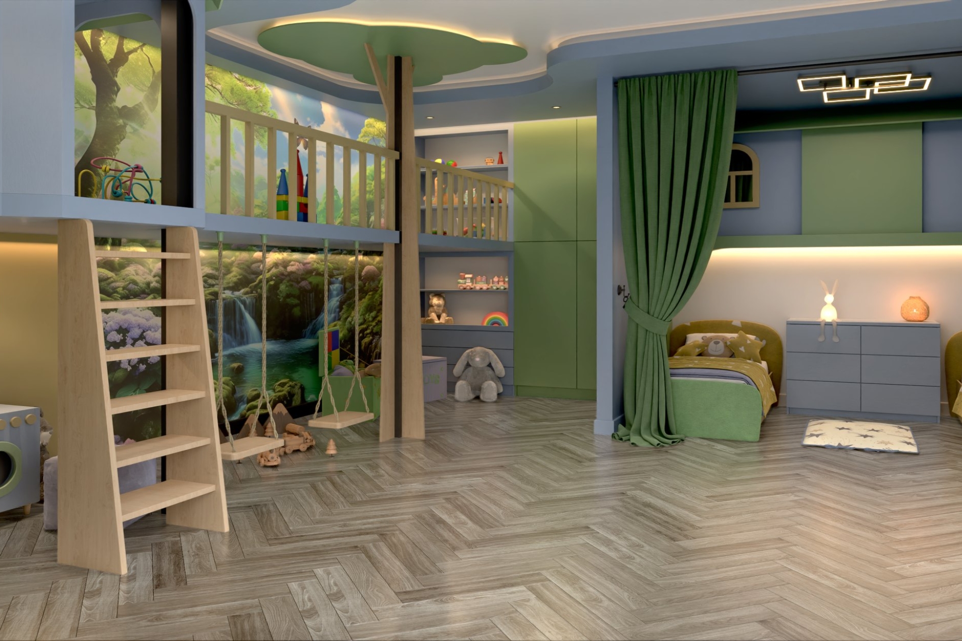 Инженерный паркет «Damy Floor» Скандинавский (укладка елочкой) — купить в Южно-Сахалинске