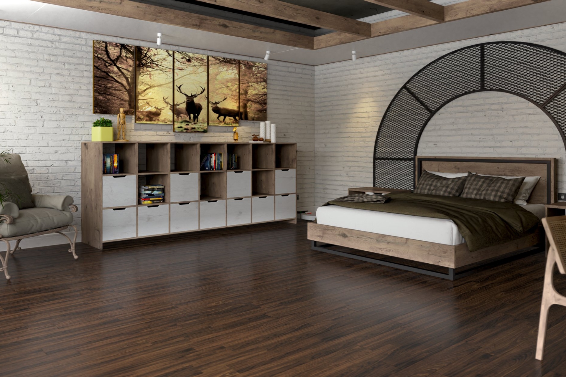 Инженерный паркет «Damy Floor» Каштановый — купить в Южно-Сахалинске