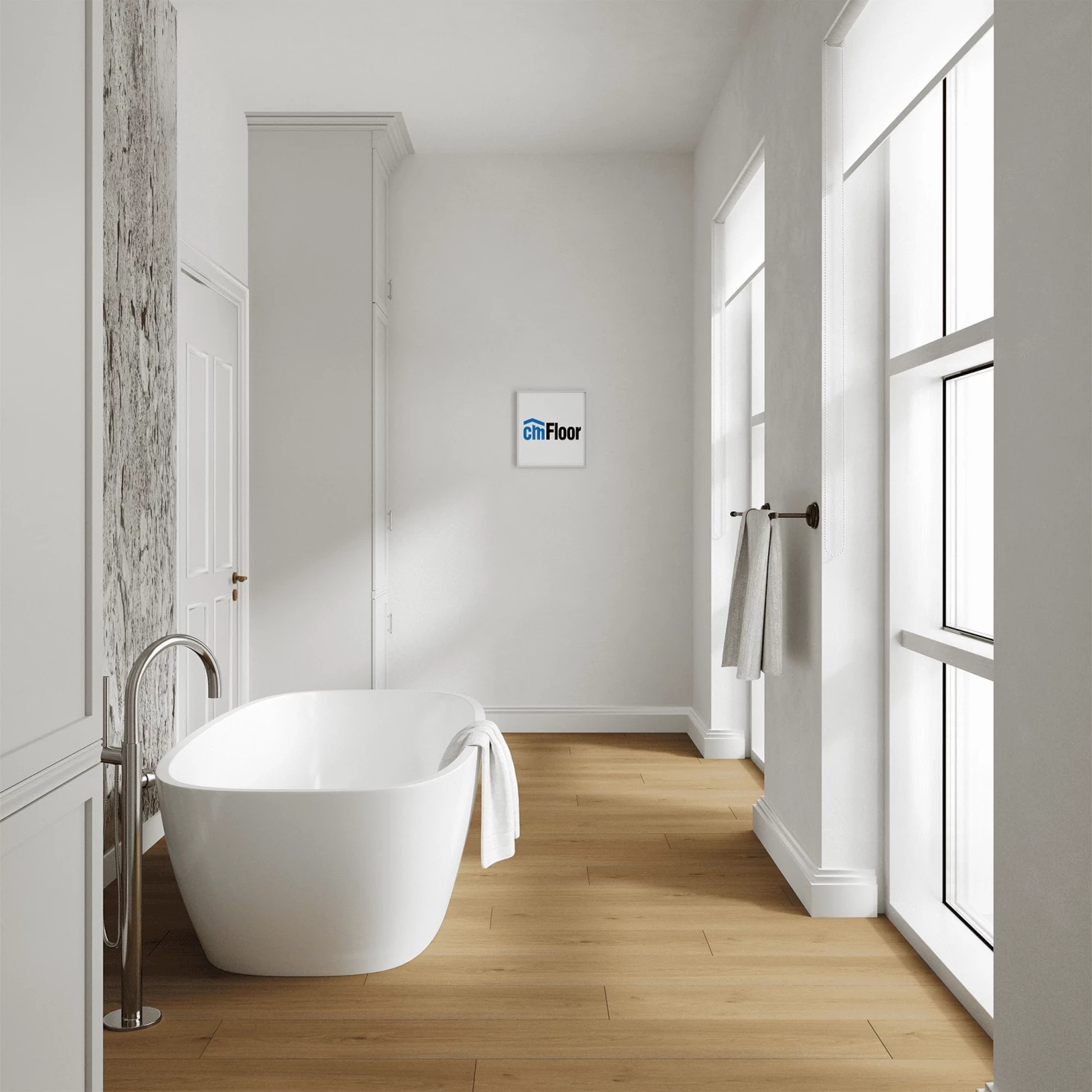 SPC плитка для пола Дуб Классика (1220*180*4 мм) — купить в Южно-Сахалинске